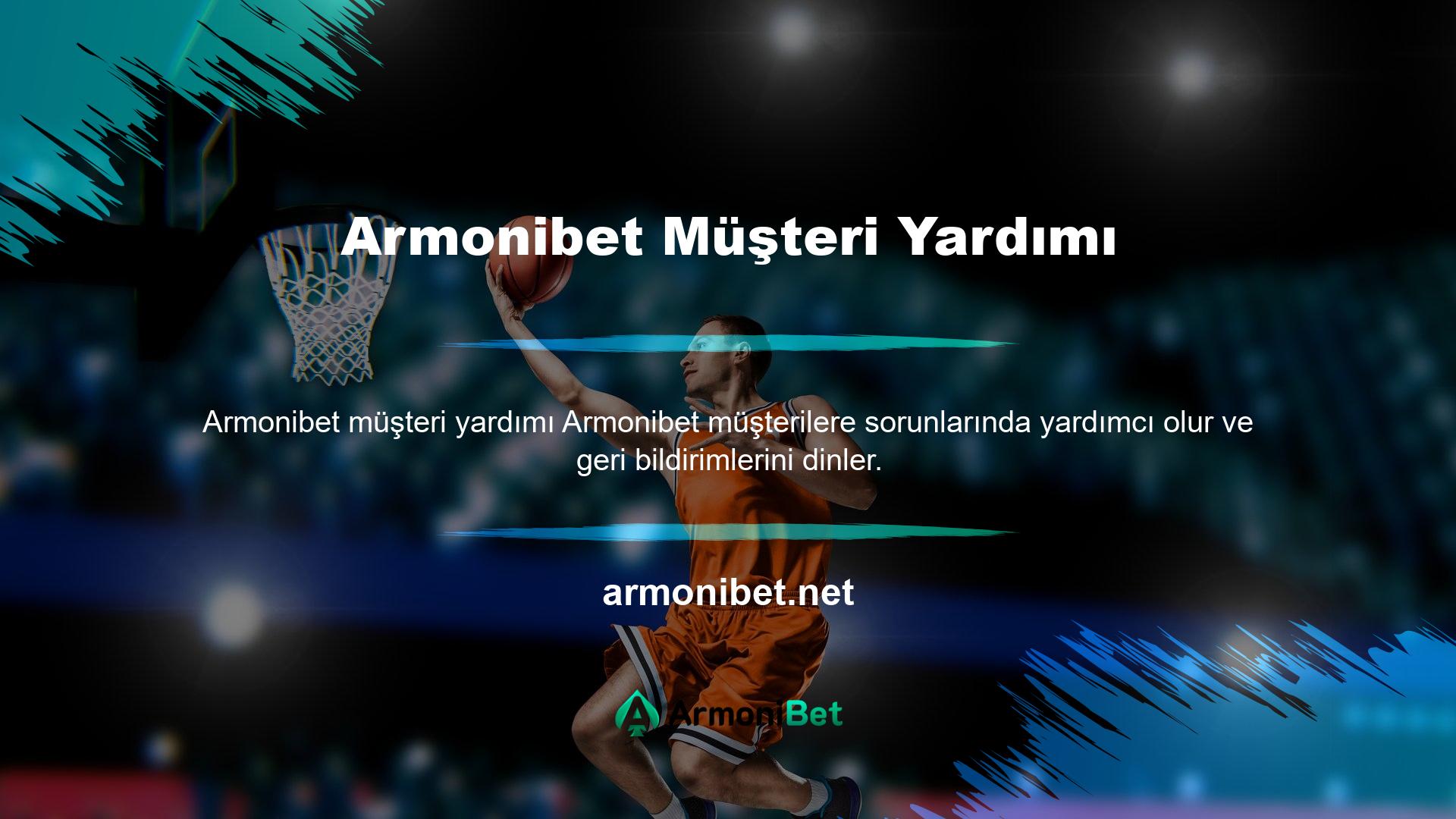 Her şikayeti dikkatlice kontrol ediyoruz ve bunları ele almak için Armonibet kurallarına uyuyoruz